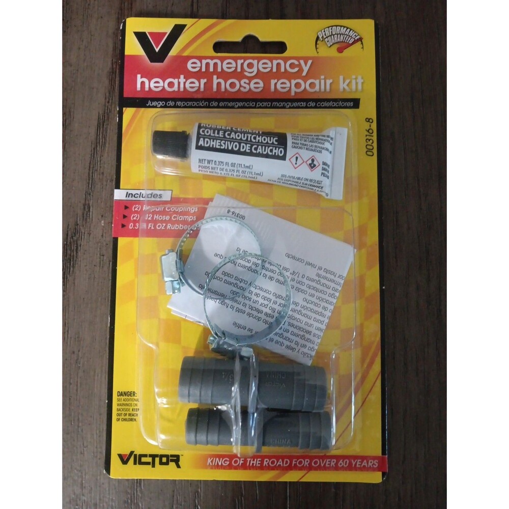 Victor emergency heater hose repair kit